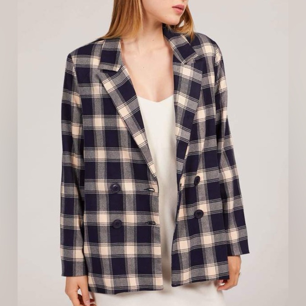 Rolla’s Plaid Blazer